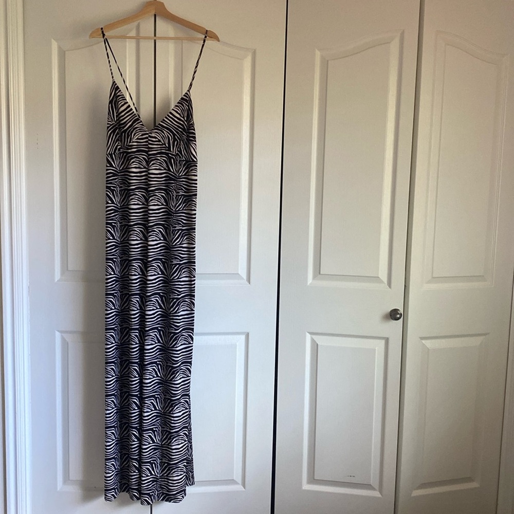 Norma Kamali Printed Jumpsuit XL